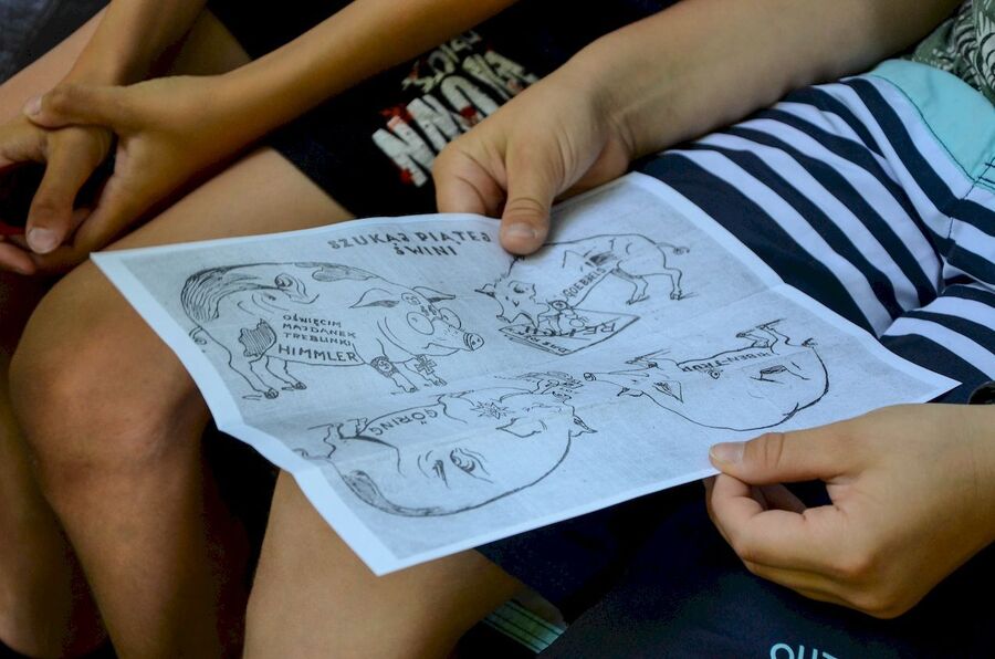 25 czerwca 2019. Gra terenowo-historyczna w parku Jordana