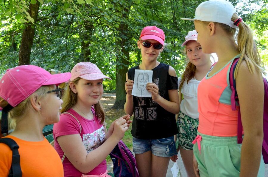 25 czerwca 2019. Gra terenowo-historyczna w parku Jordana