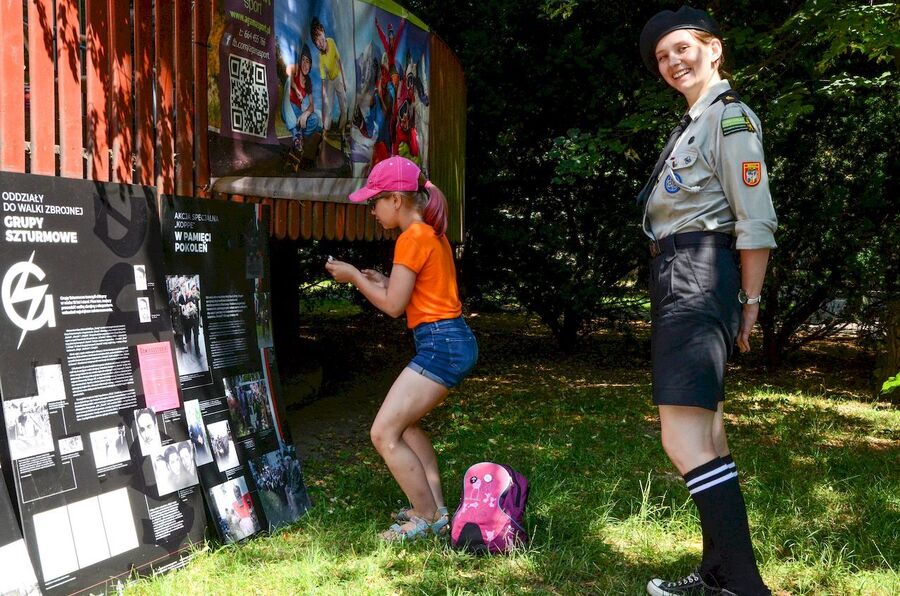 25 czerwca 2019. Gra terenowo-historyczna w parku Jordana