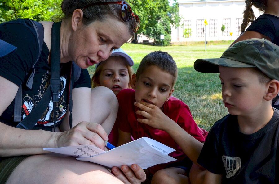 25 czerwca 2019. Gra terenowo-historyczna w parku Jordana