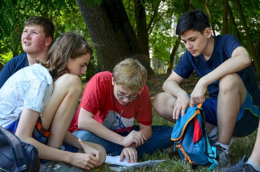 25 czerwca 2019. Gra terenowo-historyczna w parku Jordana