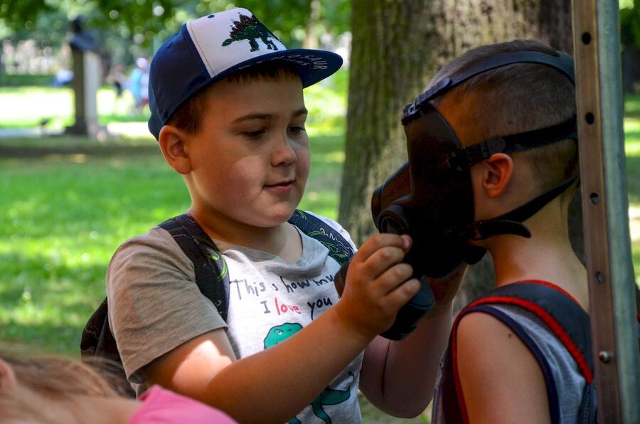 25 czerwca 2019. Gra terenowo-historyczna w parku Jordana