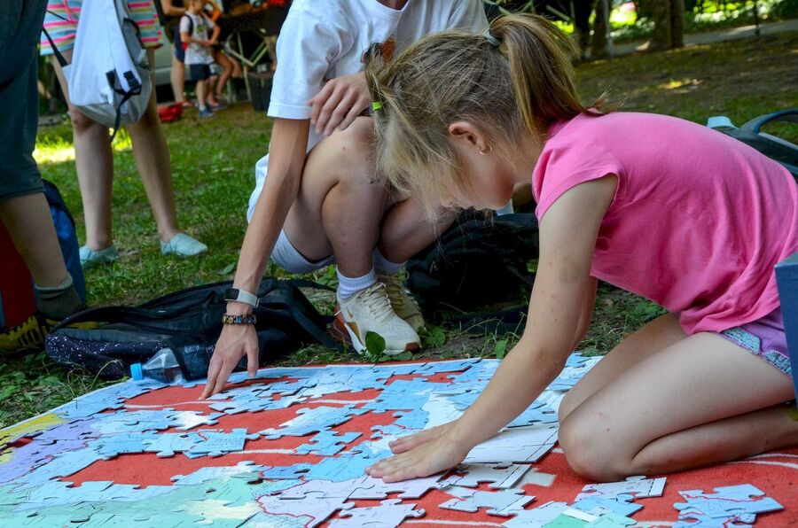 25 czerwca 2019. Gra terenowo-historyczna w parku Jordana
