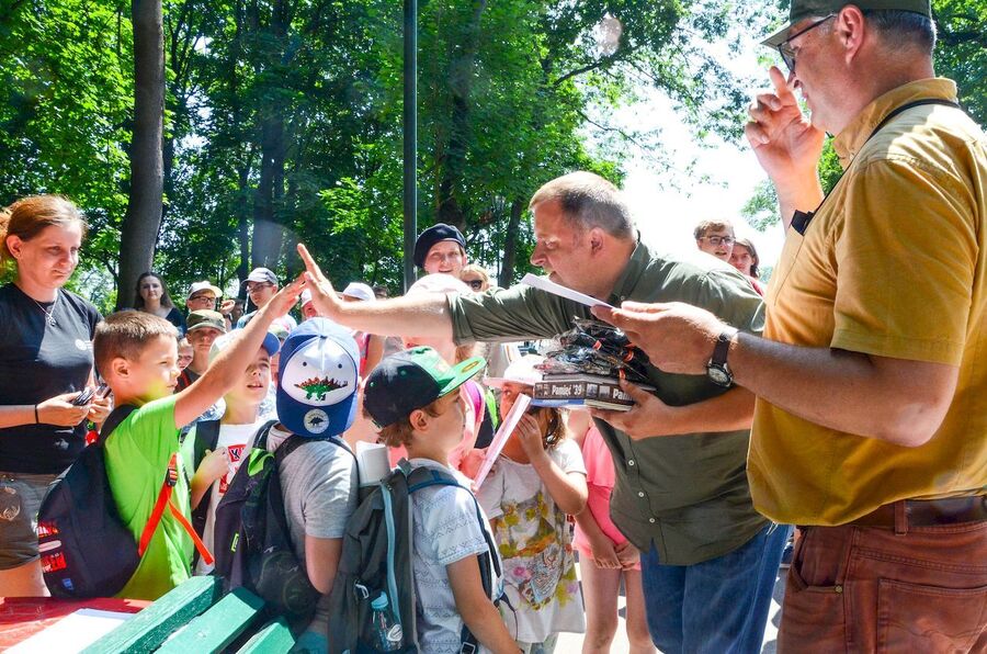 25 czerwca 2019. Gra terenowo-historyczna w parku Jordana