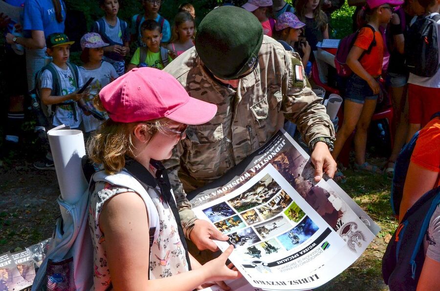 25 czerwca 2019. Gra terenowo-historyczna w parku Jordana