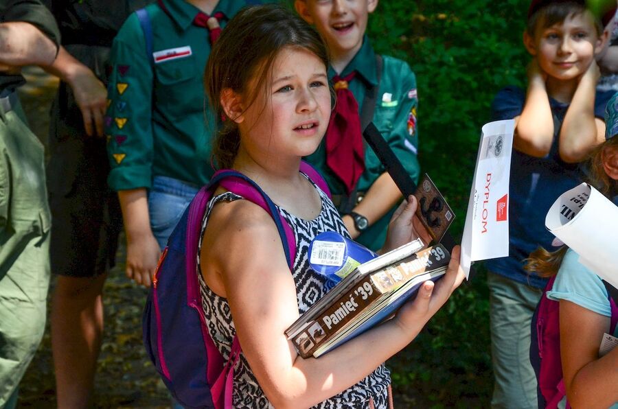 25 czerwca 2019. Gra terenowo-historyczna w parku Jordana
