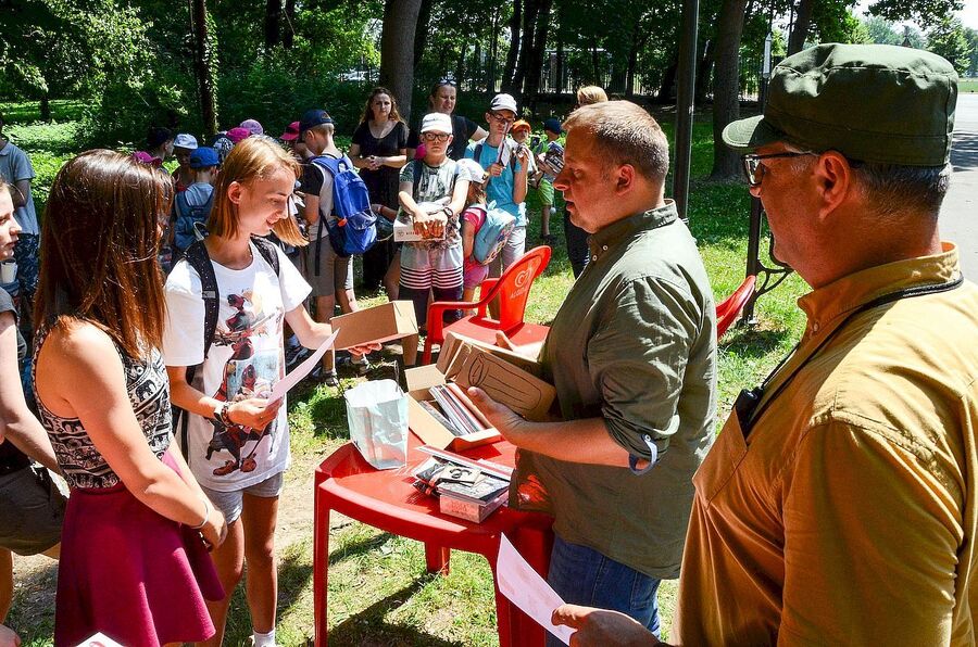 25 czerwca 2019. Gra terenowo-historyczna w parku Jordana