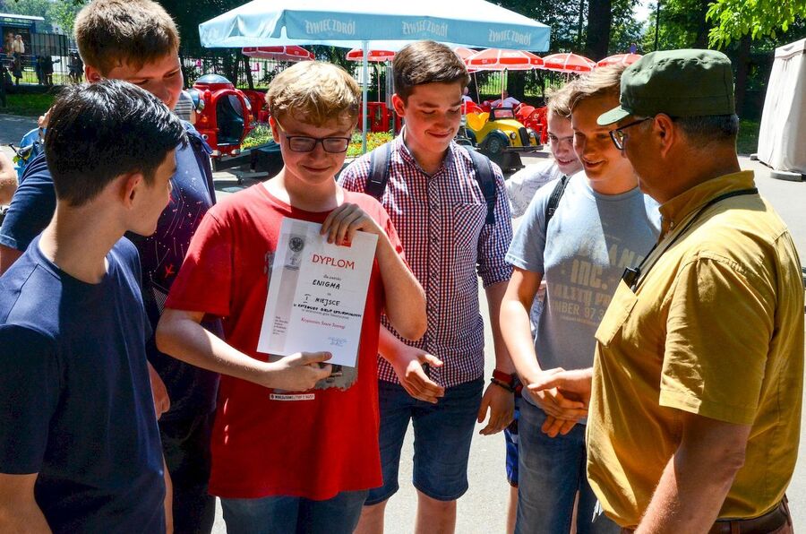25 czerwca 2019. Gra terenowo-historyczna w parku Jordana