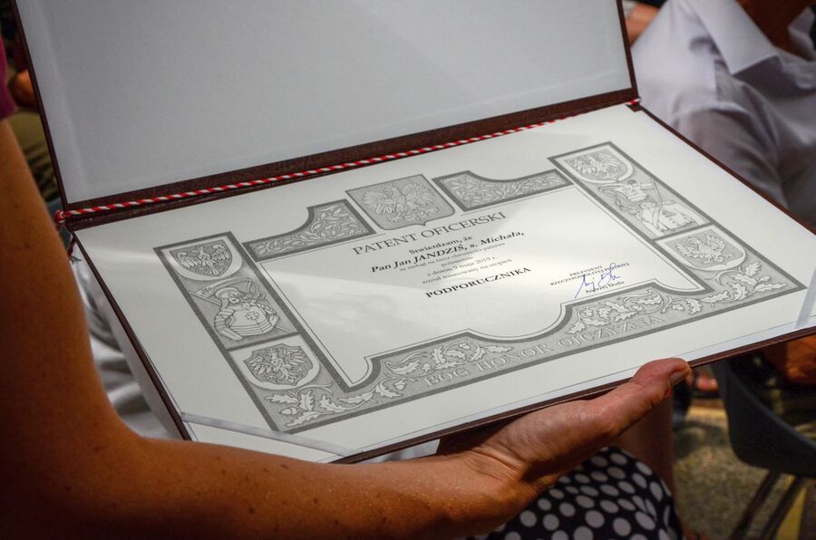 Kraków, 1 lipca 2019. Pośmiertny awans oficerski Jana Jandzisia