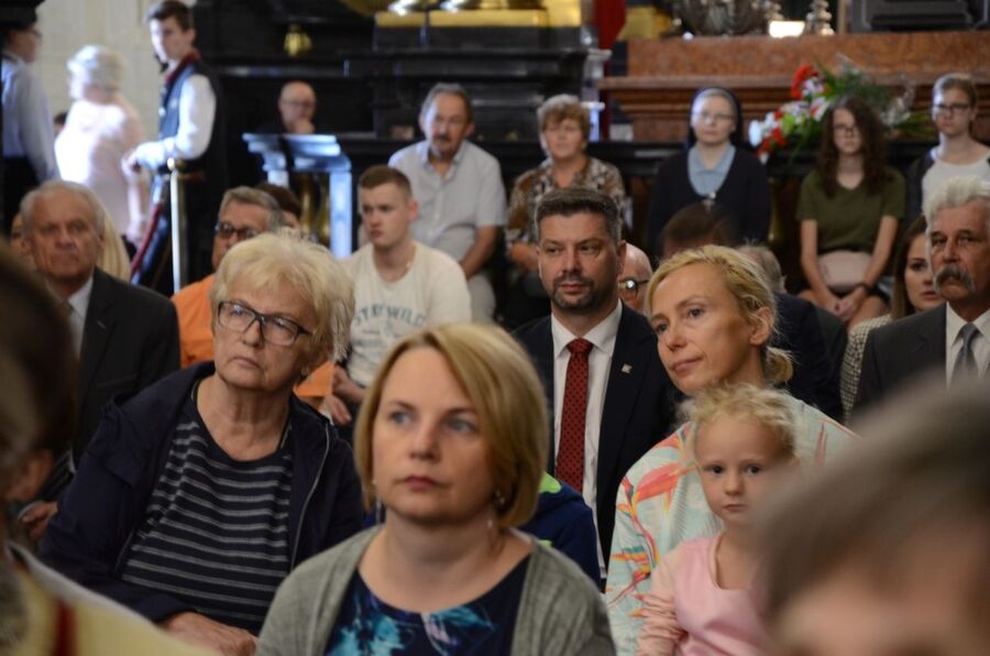 14 lipca 2019.  Uroczystość przekazania Krzyża Walecznych rodzinie Piotra Gizy