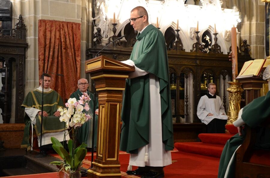 14 lipca 2019.  Uroczystość przekazania Krzyża Walecznych rodzinie Piotra Gizy