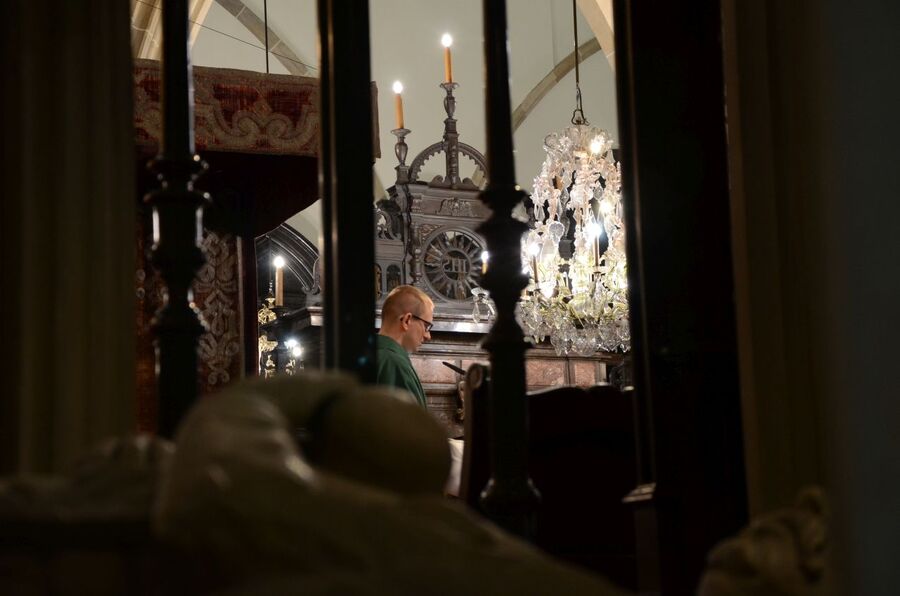 14 lipca 2019.  Uroczystość przekazania Krzyża Walecznych rodzinie Piotra Gizy