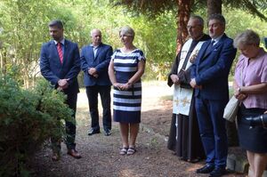 22 lipca 2019. Uroczystość w dawnym obozie „Liban” w Krakowie