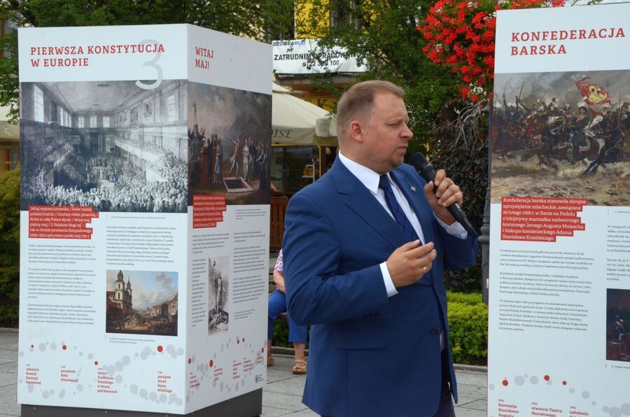 24 lipca 2019. Otwarcie wystawy „Polski gen wolności” w Wadowicach
