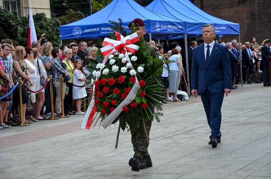 1 sierpnia 2019, Kraków. Uroczystości w 75. rocznicę wybuchu powstania warszawskiego