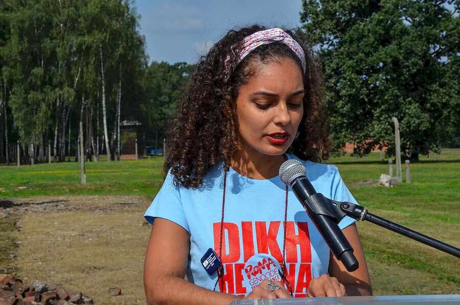 Brzezinka, 2 sierpnia 2019. Dzień Pamięci o Holokauście Romów