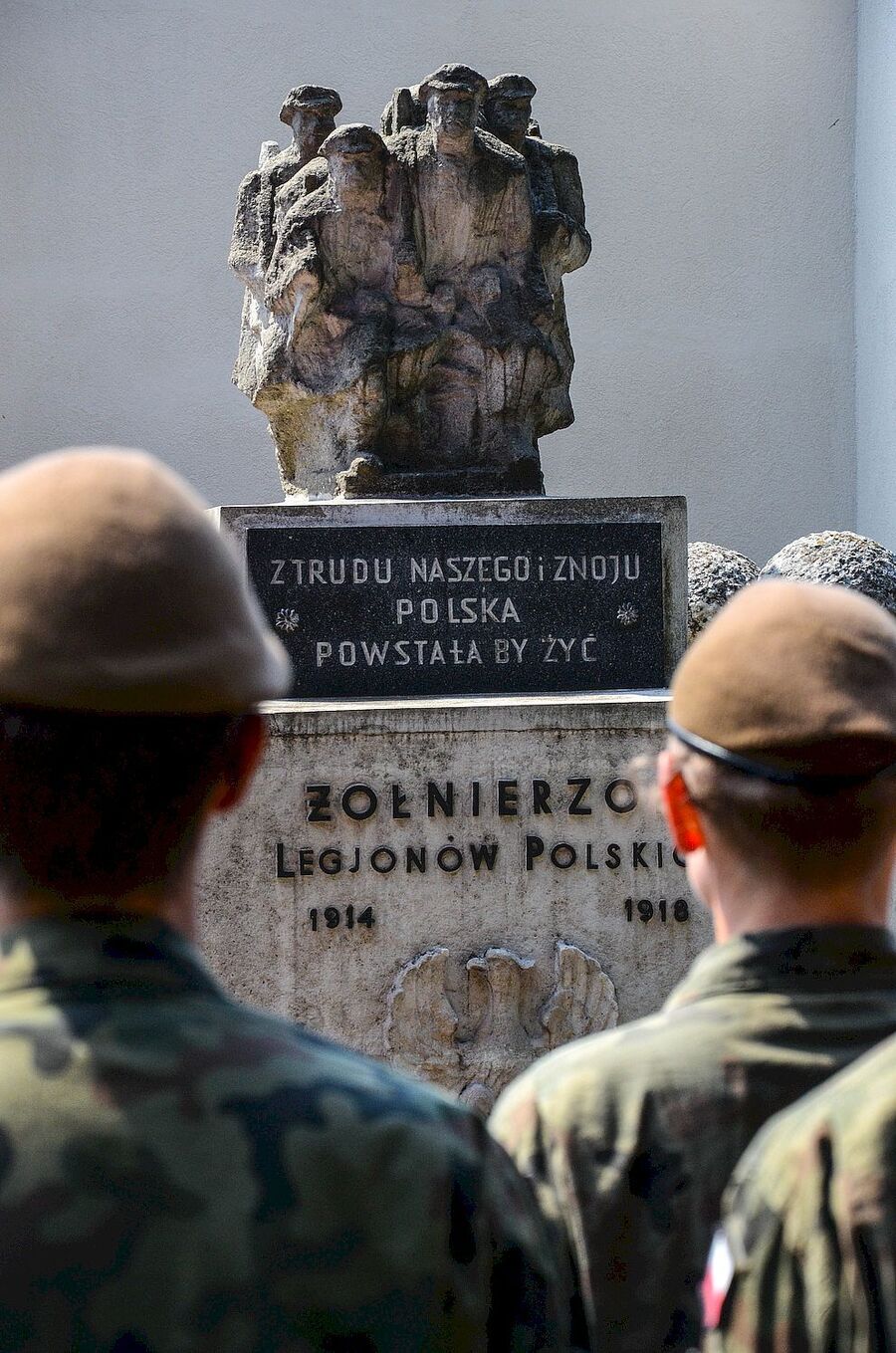 4 sierpnia 2019. Przy kwaterze legionowej na cmentarzu Rakowickim