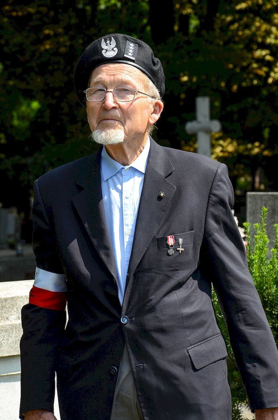 4 sierpnia 2019. Przy kwaterze legionowej na cmentarzu Rakowickim