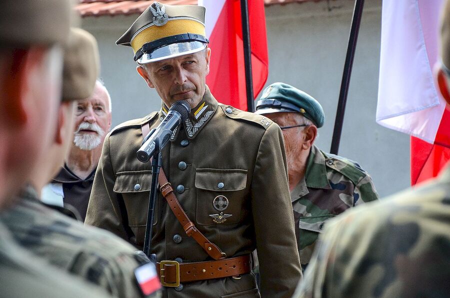 4 sierpnia 2019. Przy kwaterze legionowej na cmentarzu Rakowickim