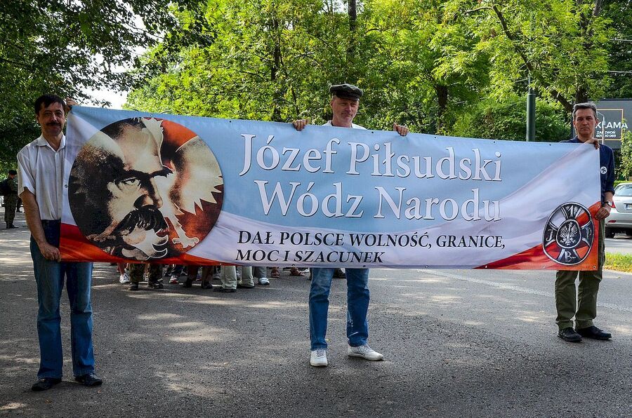 5 sierpnia 2019. Przemarsz z Oleandrów na Wawel i msza w katedrze
