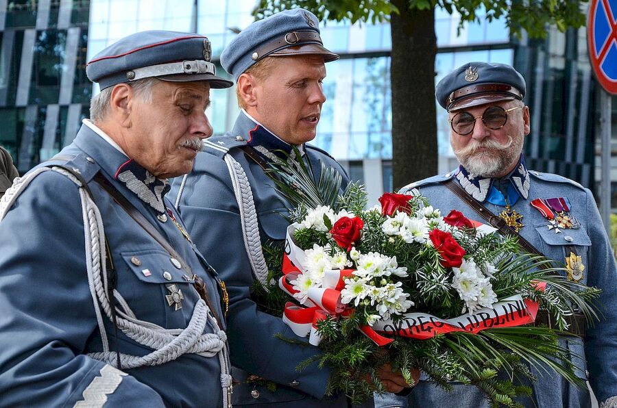 5 sierpnia 2019. Przemarsz z Oleandrów na Wawel i msza w katedrze