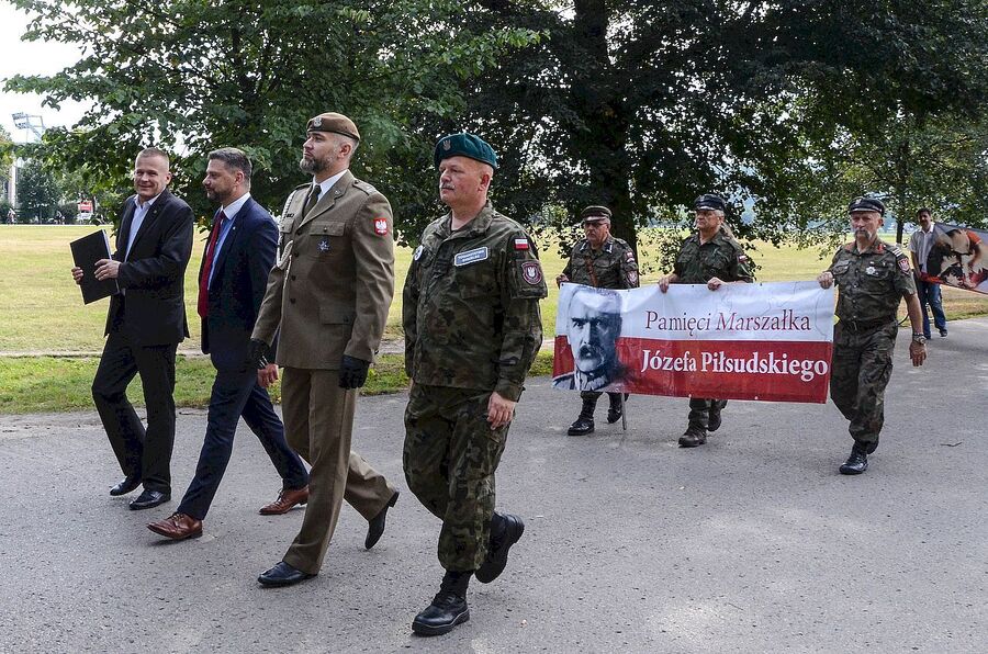 5 sierpnia 2019. Przemarsz z Oleandrów na Wawel i msza w katedrze