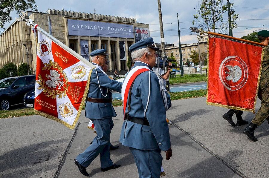 5 sierpnia 2019. Przemarsz z Oleandrów na Wawel i msza w katedrze