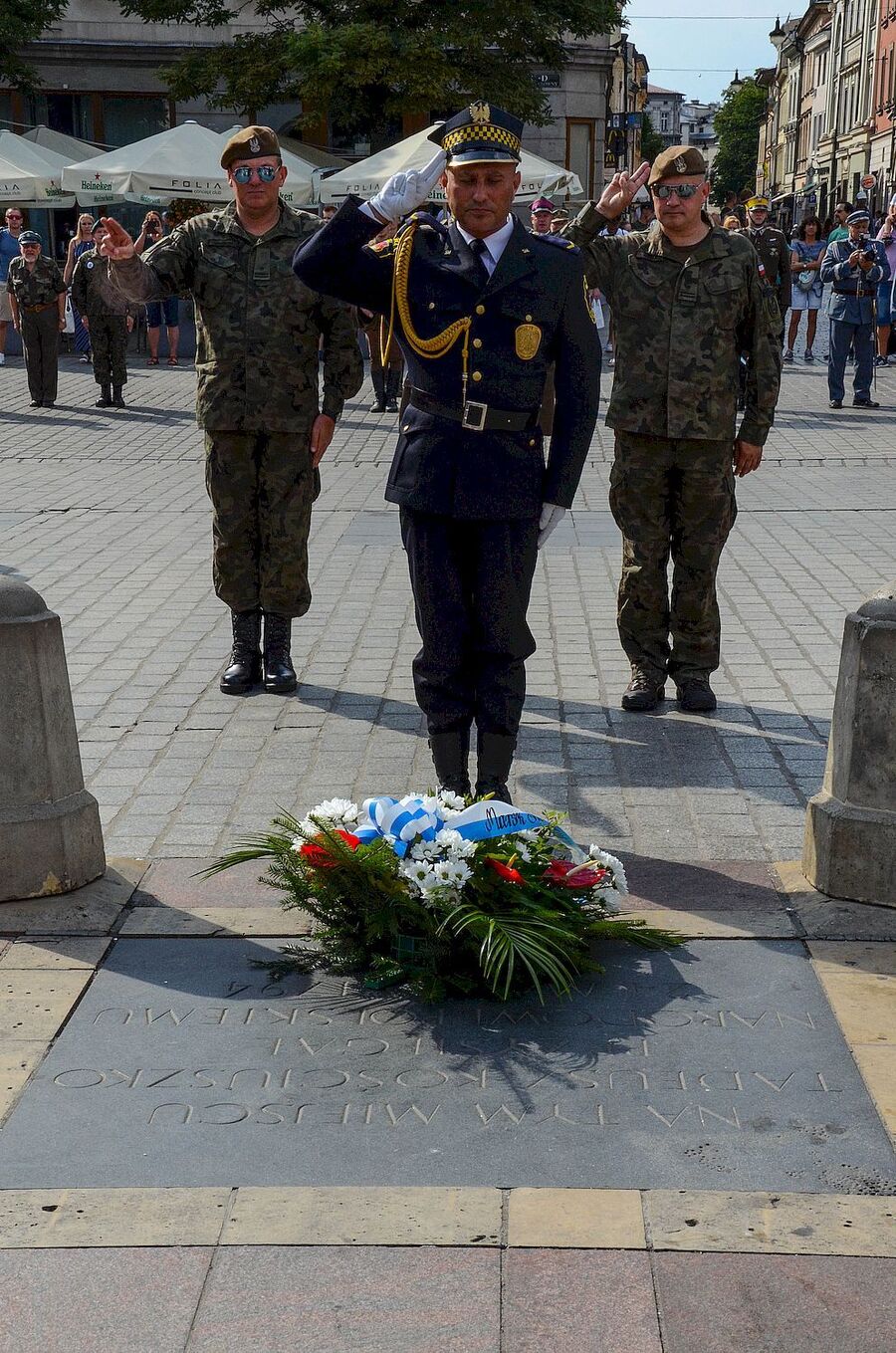 5 sierpnia 2019. Przemarsz z Oleandrów na Wawel i msza w katedrze