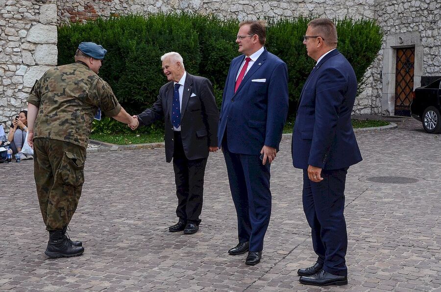 5 sierpnia 2019. Przemarsz z Oleandrów na Wawel i msza w katedrze