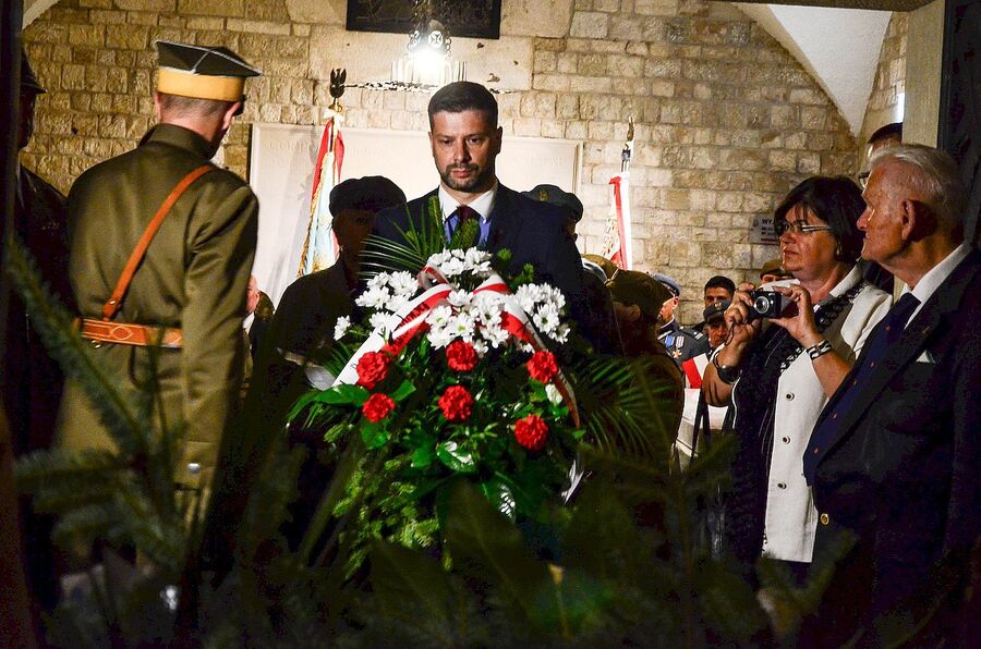 5 sierpnia 2019. Przemarsz z Oleandrów na Wawel i msza w katedrze