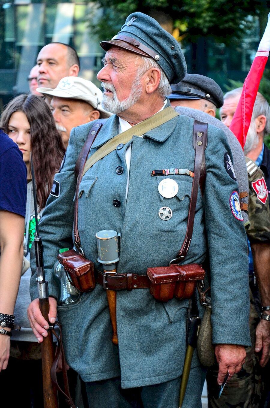 6 sierpnia 2019. Po złożeniu kwiatów przed Grobem Nieznanego Żołnierza kadrówka wyruszyła do Kielc