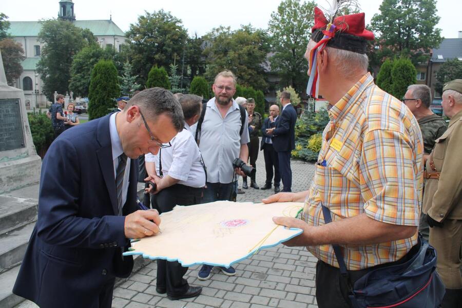 7 sierpnia 2019. Kadrówka w Miechowie