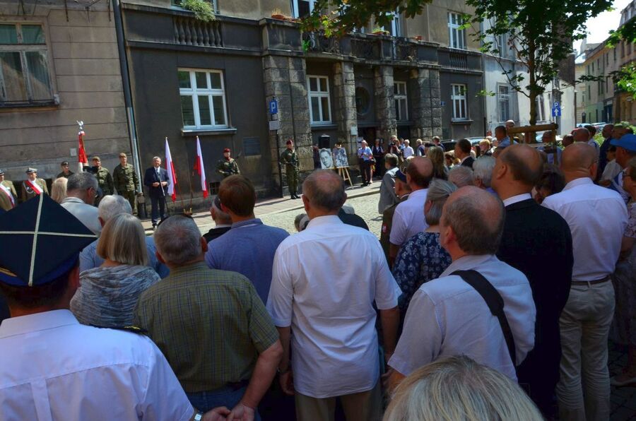 Kraków, 12 sierpnia 2019. Uroczystość pamięci gen. Stanisława Rostworowskiego oraz Jadwigi i Zygmunta Karłowskich