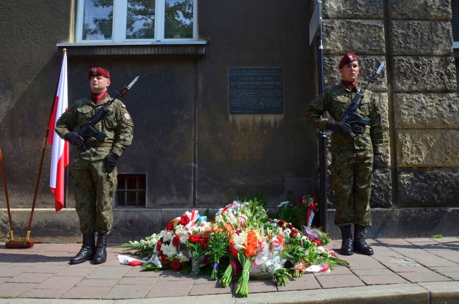 Kraków, 12 sierpnia 2019. Uroczystość pamięci gen. Stanisława Rostworowskiego oraz Jadwigi i Zygmunta Karłowskich