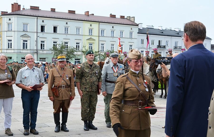 Kielce, 12 sierpnia 2019. Zakończenie marszu szlakiem kadrówki
