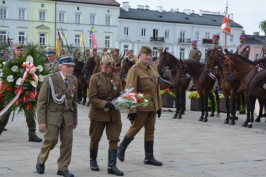 Kielce, 12 sierpnia 2019. Zakończenie marszu szlakiem kadrówki