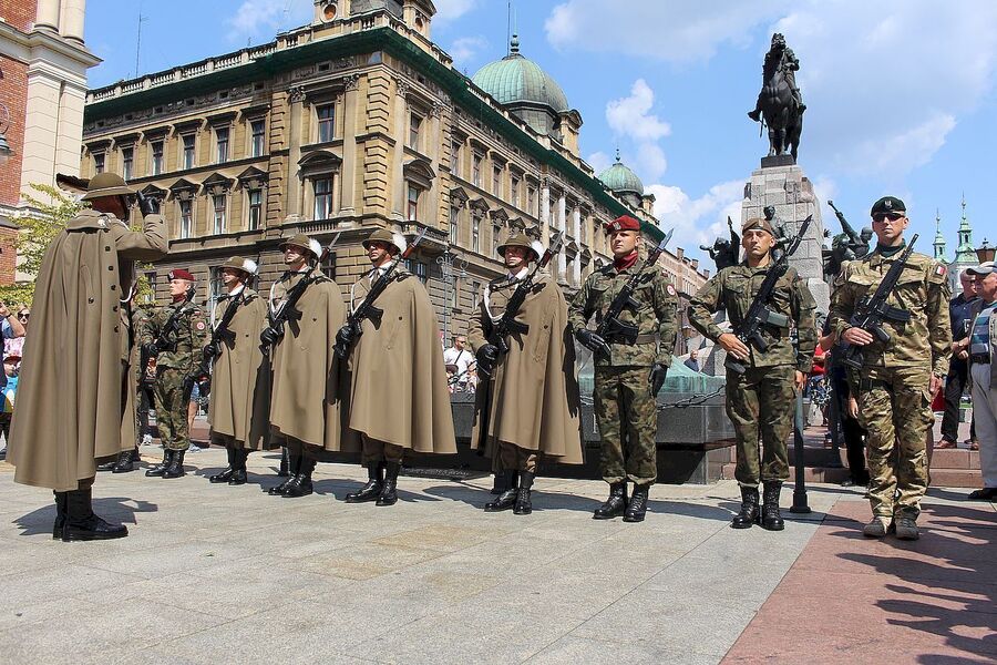 15 sierpnia 2019. Święto Wojska Polskiego w Krakowie