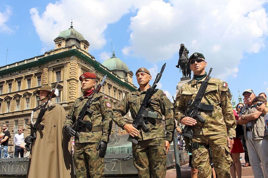15 sierpnia 2019. Święto Wojska Polskiego w Krakowie