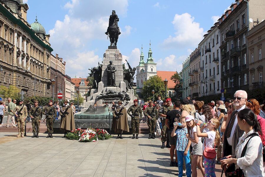 15 sierpnia 2019. Święto Wojska Polskiego w Krakowie