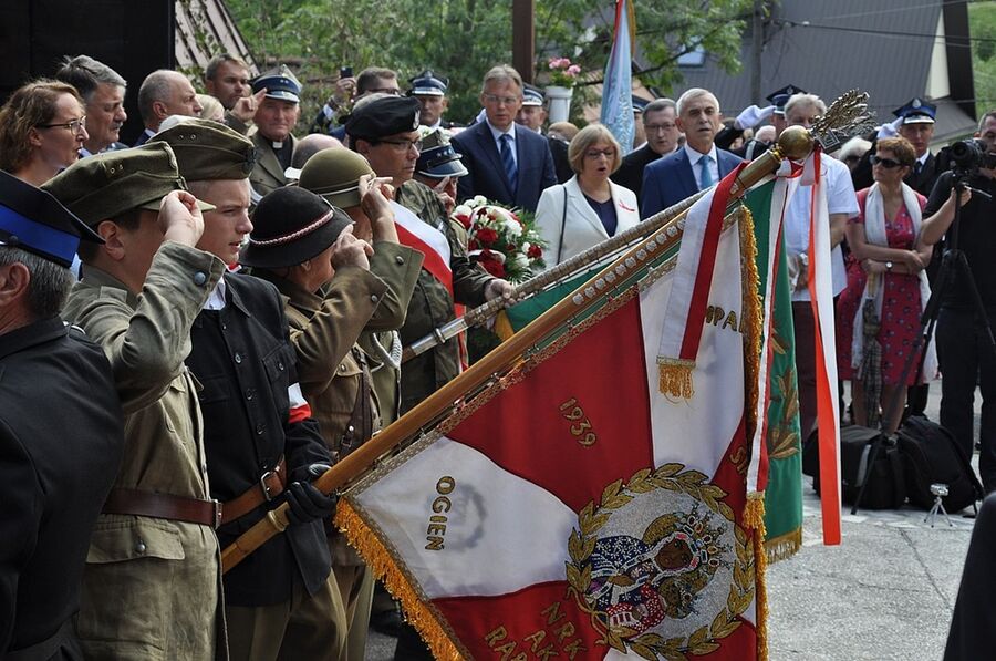 15 sierpnia 2019. Uroczystości partyzanckie w Glisnem