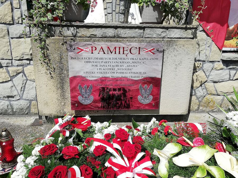 15 sierpnia 2019. Uroczystości partyzanckie w Glisnem