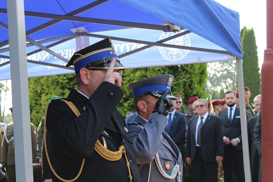 29 sierpnia 2019, Łękawica. Uroczystości pogrzebowe Wiesława Budzika „Rolanda”