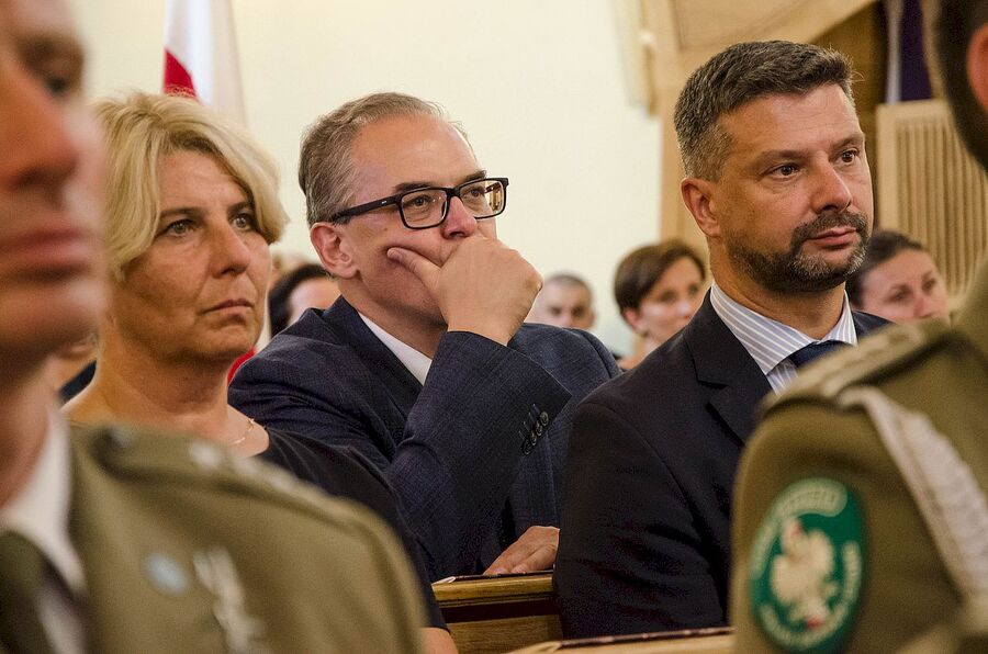 29 sierpnia 2019, Łękawica. Uroczystości pogrzebowe Wiesława Budzika „Rolanda”