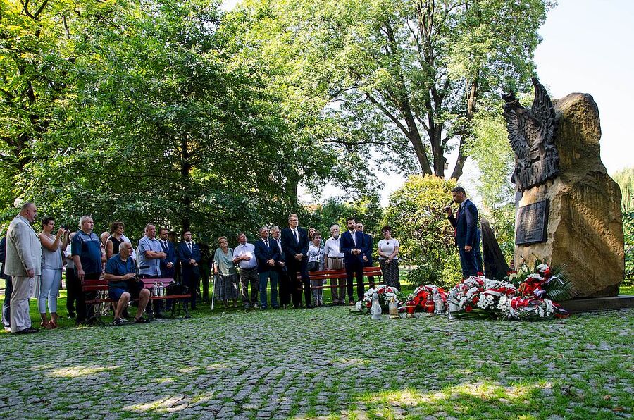 Wadowice, 31 sierpnia 2019. Uroczystość z okazji Dnia Solidarności i Wolności
