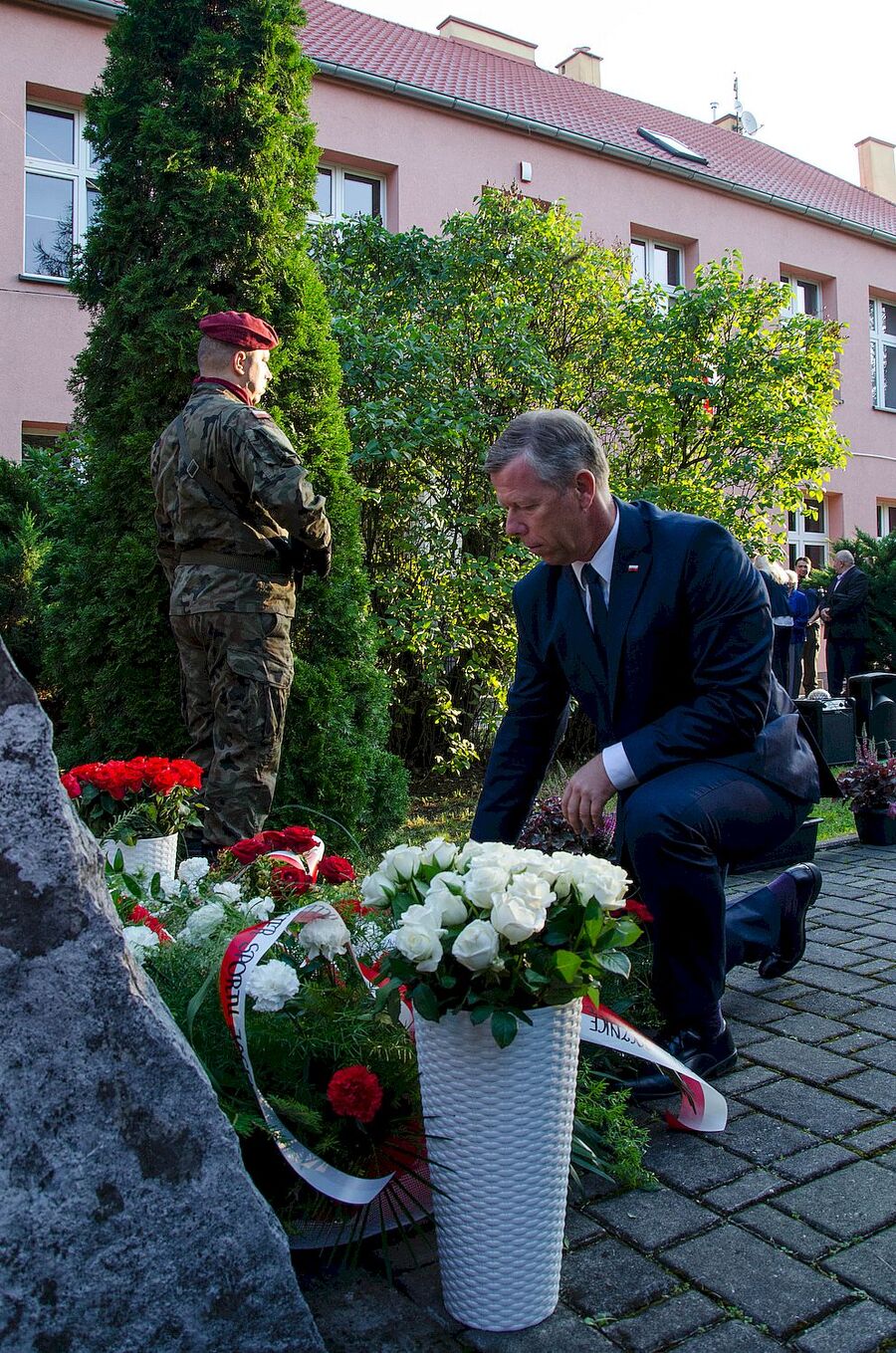 1 września 2019, Żurada. Uroczystość przy obelisku poświęconym pamięci kpt. Władysława Gnysia