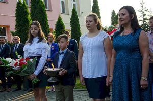 1 września 2019, Żurada. Uroczystość przy obelisku poświęconym pamięci kpt. Władysława Gnysia