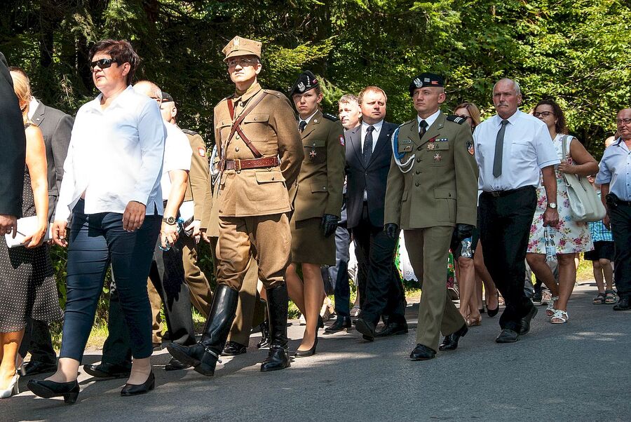 1 września 2019. Uroczystości w Wysokiej koło Jordanowa
