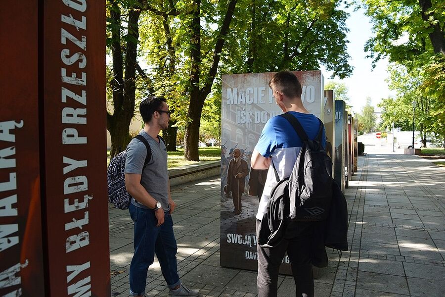 4 września 2019. Otwarcie wystawy „Będzie wielka albo nie będzie jej wcale” w Kielcach