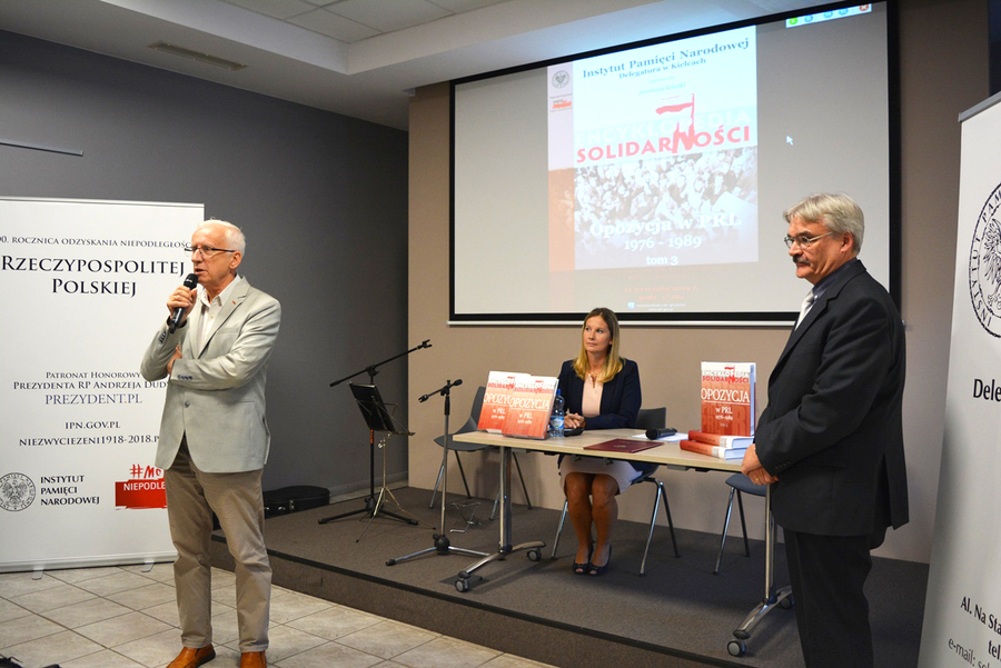 Promocja III tomu „Encyklopedii Solidarności” – Kielce, 12 września 2019