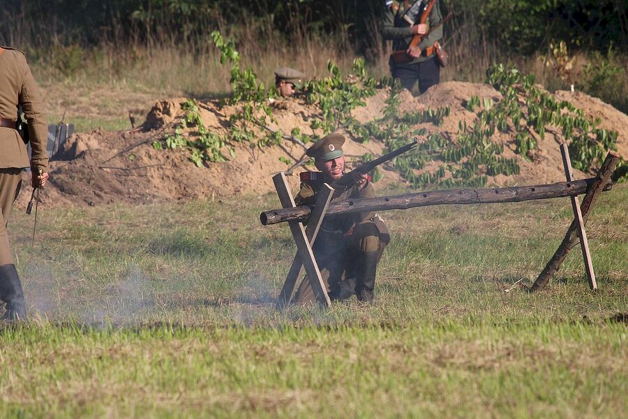 14 września 2019. Piknik historyczny „Jura 1914” w Krzywopłotach